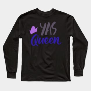 YAS QUEEN Long Sleeve T-Shirt